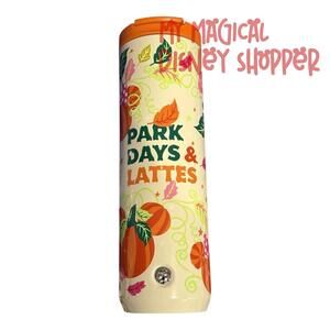 Disney x Starbucks Park Days & Lattes Stainless Steel Tumbler